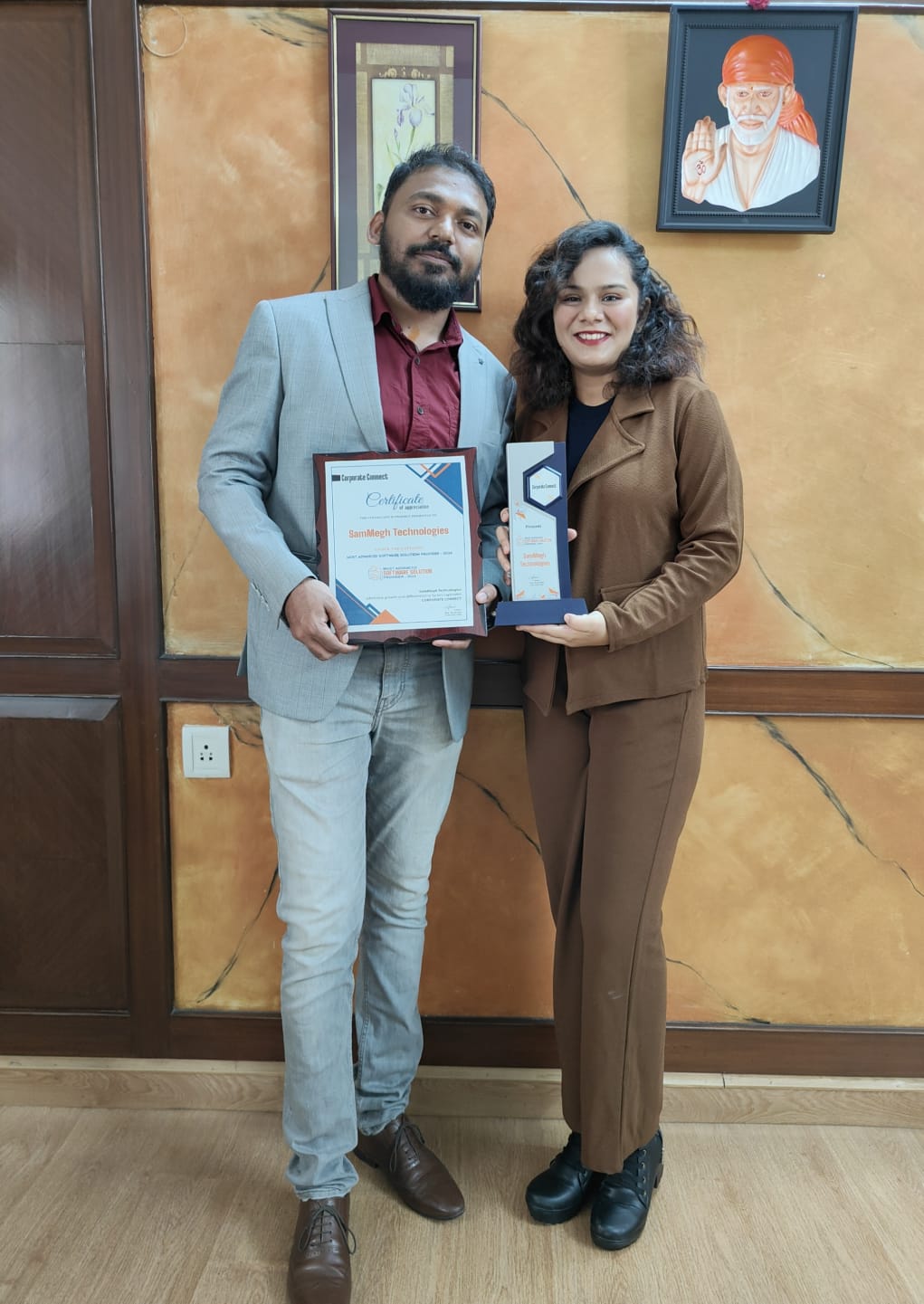 SamMegh Technologies industry recognition and award ceremony